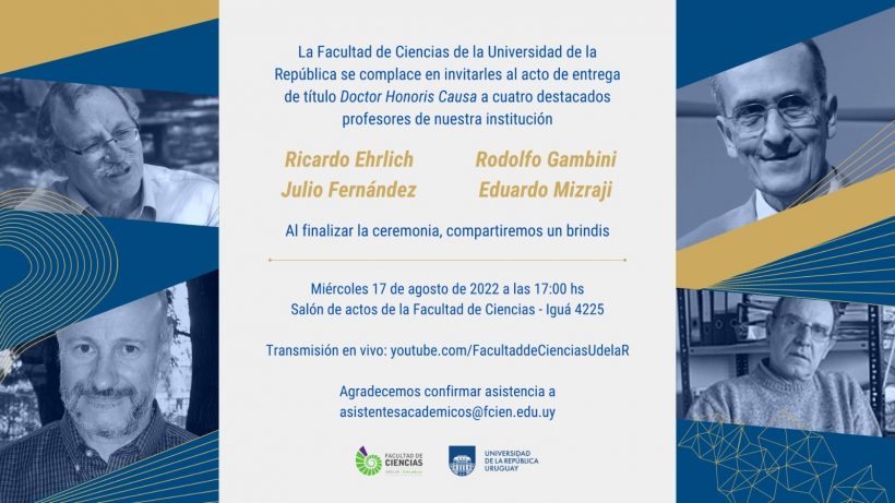 Entrega del título de Doctor Honoris Causa al presidente de GERGU, Julio Fernández